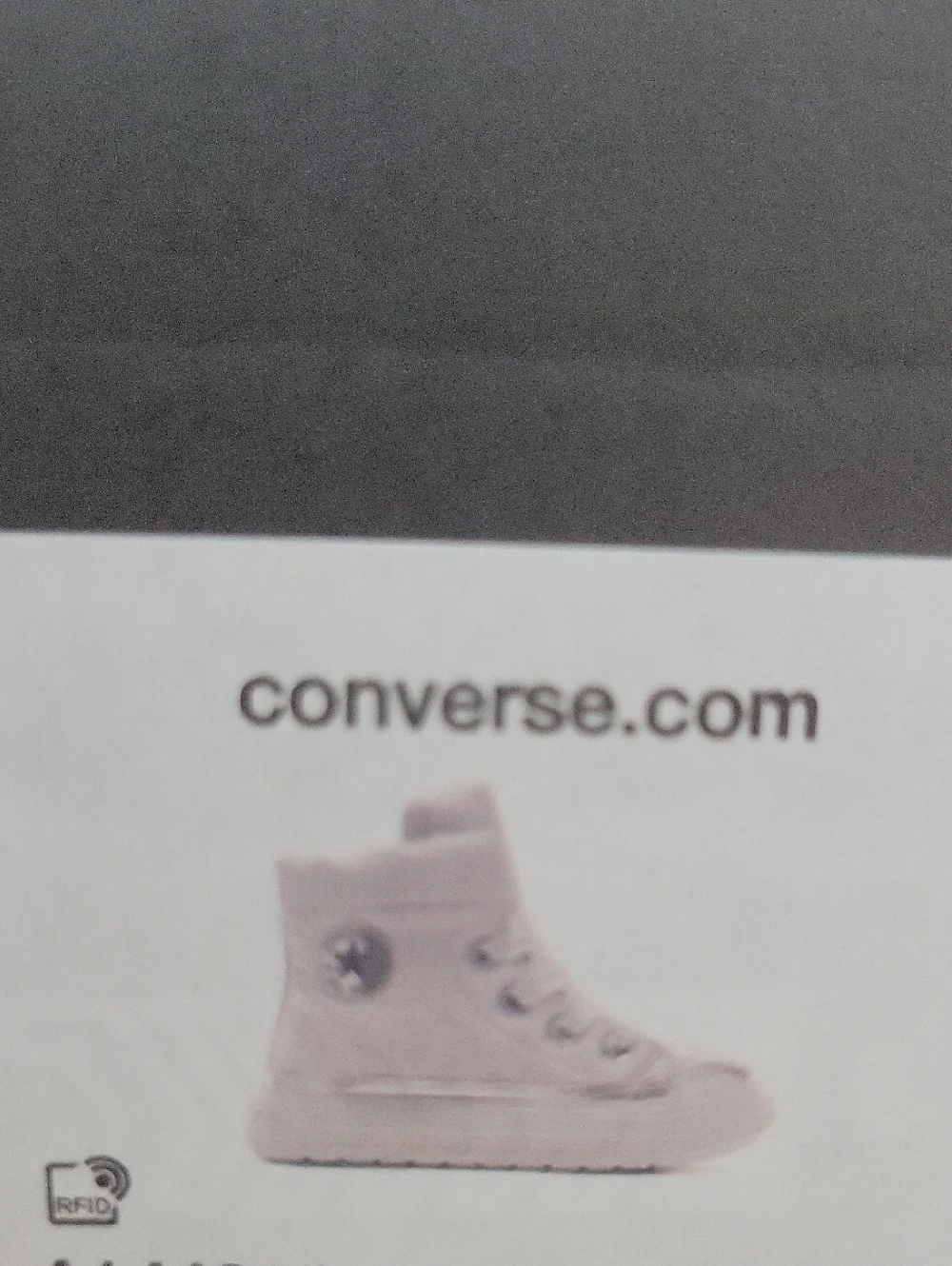 Converse White High-Top Kids Sneakers with Silver Accents